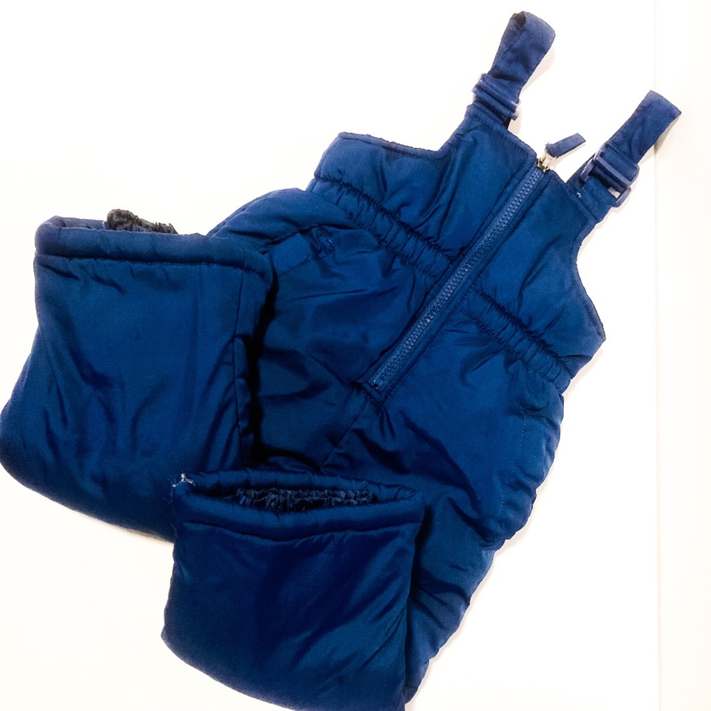 Navy Blue Pink Platinum 18mo Snowsuit